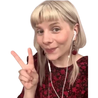 ✌️ emoji lcs aurora Telegram sticker 6 of 32