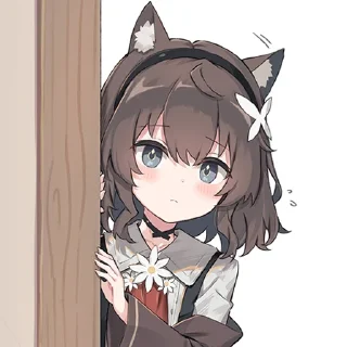 🧐 emoji フィオちゃん Telegram sticker 8 of 50