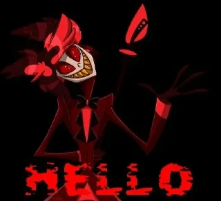 👋 emoji Alastor-By Hely Telegram sticker 23 of 113