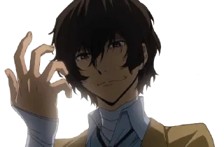 Sticker from Dazai Osuma-by Hely