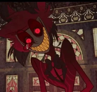 😈 emoji Alastor-By Hely Telegram sticker 19 of 113