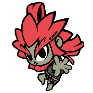 😀 emoji Zelda Telegram sticker 15 of 15