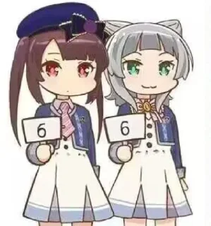 6️⃣ emoji じゃーん—— Telegram sticker 14 of 119