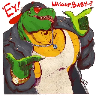 👉 emoji Tal Rex Telegram sticker 17 of 53