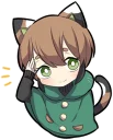 👌 emoji Tortoiseshell Kitten Telegram sticker 6 of 120