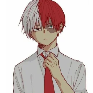 🔥 emoji Shoto Todoroki Telegram sticker 13 of 120