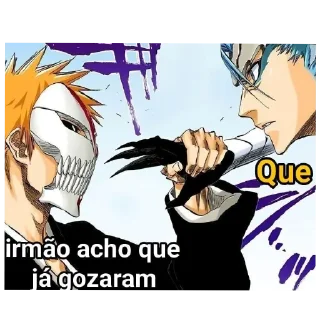 ✋ emoji Bleach gozar Alek Telegram sticker 6 of 27