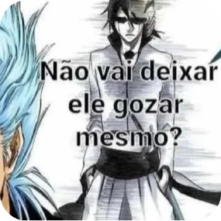 👄 emoji Bleach gozar Alek Telegram sticker 14 of 27