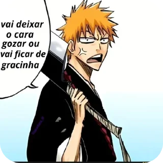 👄 emoji Bleach gozar Alek Telegram sticker 7 of 27