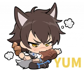 Sticker from nucani eng @kikokugai