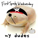 🏴 emoji Wednesday My Dudes Telegram sticker 10 of 85