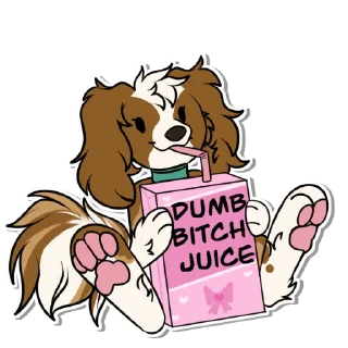 😦 emoji Dogwood's Stickies Telegram sticker 10 of 24