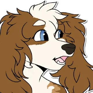 😆 emoji Dogwood's Stickies Telegram sticker 7 of 24