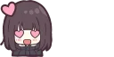 ✨ emoji Menhera-chan Telegram sticker 8 of 40