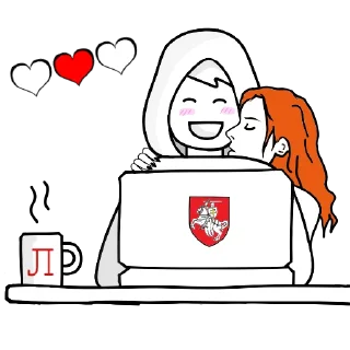 🥰 emoji Кибер-Партизаны Telegram sticker 10 of 18