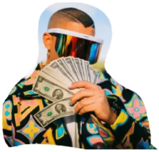 🤩 emoji Bad Bunny 🔥 Telegram sticker 18 of 39