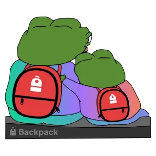 🫂 emoji Backpack 🎒 Telegram sticker 8 of 25