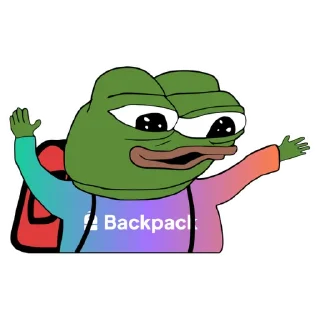 🙂 emoji Backpack 🎒 Telegram sticker 22 of 25