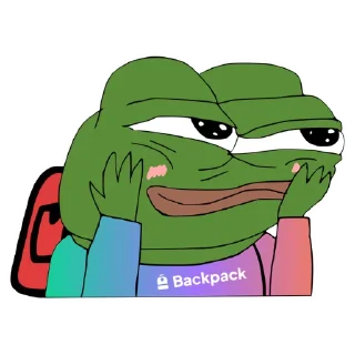 😊 emoji Backpack 🎒 Telegram sticker 15 of 25