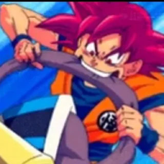 😬 emoji DBZ Telegram sticker 17 of 71