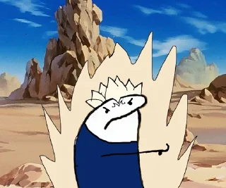 👈 emoji DBZ Telegram sticker 14 of 88