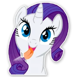 😛 emoji My Little Pony | @tatistickers | @sinusername Telegram sticker 24 of 38