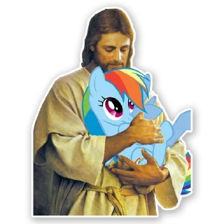 🙏 emoji My Little Pony | @tatistickers | @sinusername Telegram sticker 8 of 38