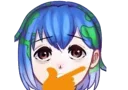🤔 emoji Earth-chan Telegram sticker 20 of 95