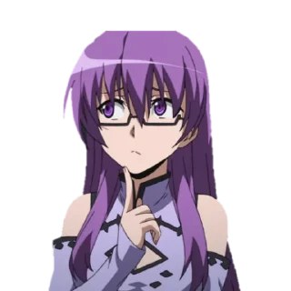 🤔 emoji @stikersw_w Akame ga Kill! Telegram sticker 24 of 79
