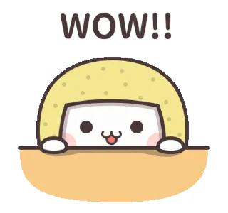 😮 emoji Cute Little Mochi || @GreySunders Telegram sticker 24 of 50