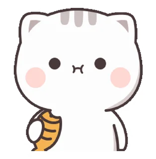 🐾 emoji Cute Little Mochi || @GreySunders Telegram sticker 19 of 50
