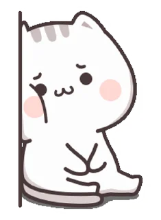 ☹️ emoji Cute Little Mochi || @GreySunders Telegram sticker 6 of 50