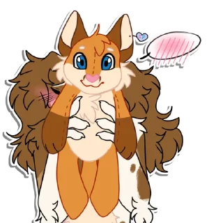 😳 emoji Dogwood's Stickies Telegram sticker 14 of 24