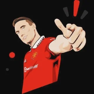 🔥 emoji Manchester United Telegram sticker 15 of 62