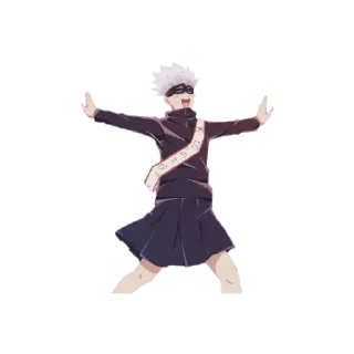😌 emoji gojo satoru Telegram sticker 24 of 55