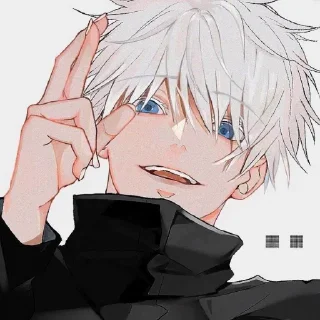 ❄️ emoji gojo satoru Telegram sticker 13 of 33