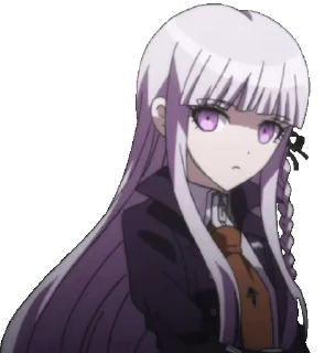 😮 emoji Kyoko Kirigiri @Gian_TGX Telegram sticker 5 of 12