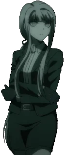 🤨 emoji Kyoko Kirigiri @Gian_TGX Telegram sticker 10 of 12