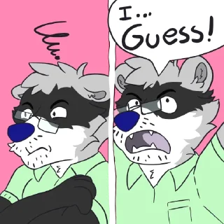 🤷‍♂️ emoji El Mapache Roque Telegram sticker 9 of 90