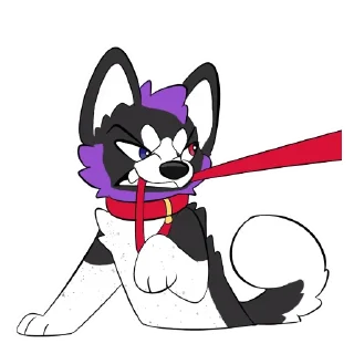 🦮 emoji Kyo Akita Telegram sticker 17 of 101