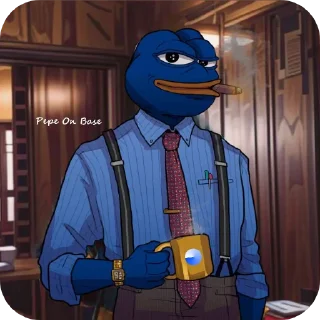 Sticker from $Pepe @officialpepebase