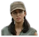 😒 emoji The Walking Dead Telegram sticker 22 of 70