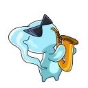🎷 emoji @Etherpets | Animated Telegram sticker 8 of 11