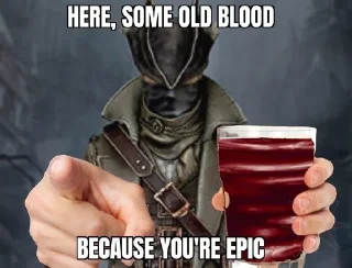 🍷 emoji Meme the Old Blood Telegram sticker 8 of 65