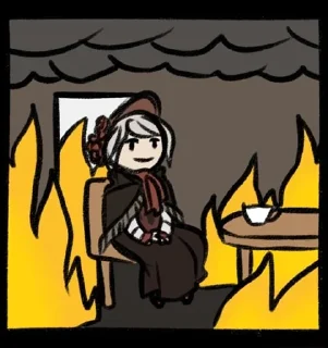 🙂 emoji Meme the Old Blood Telegram sticker 20 of 65