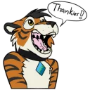 👍 emoji FANG! Telegram sticker 23 of 41