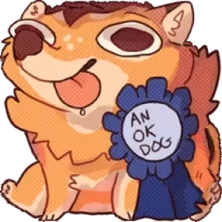 Sticker from Distorted Furry
