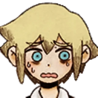 😰 emoji BASIL - OMORI Telegram sticker 13 of 35