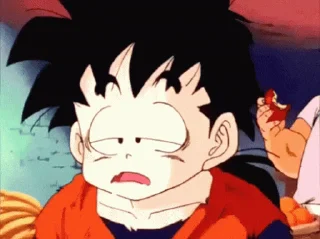 😴 emoji Gohan - Saiyan Saga | @tatistickers | @sinusername Telegram sticker 2 of 24