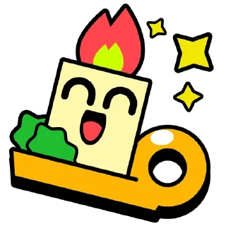 🕯 emoji Brawl Stars Pins - @BrawlStars_LA Telegram sticker 14 of 92
